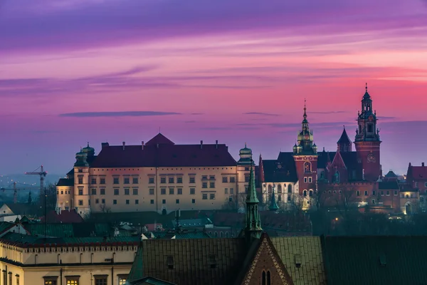 Wawel Castle and Wistula — Stock Photo, Image