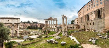 Roma 'da Roma harabeleri.