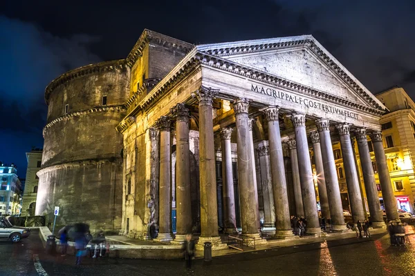Pantheon at night — Stock Photo, Image