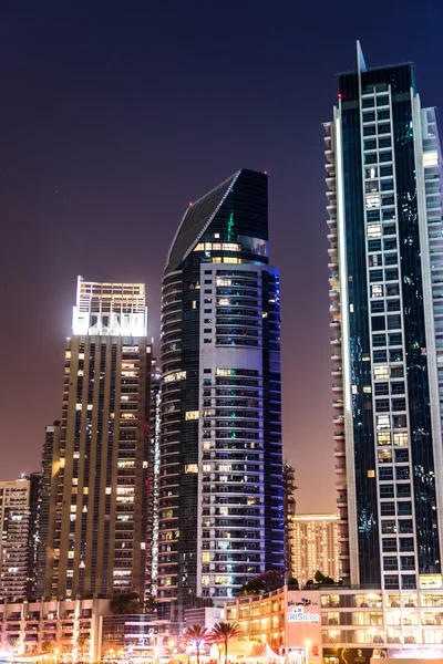 Dubai Marina paesaggio urbano — Foto Stock