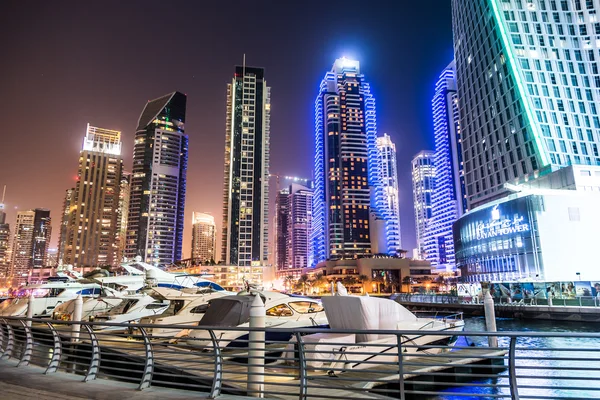 Paysage urbain de Dubai Marina — Photo