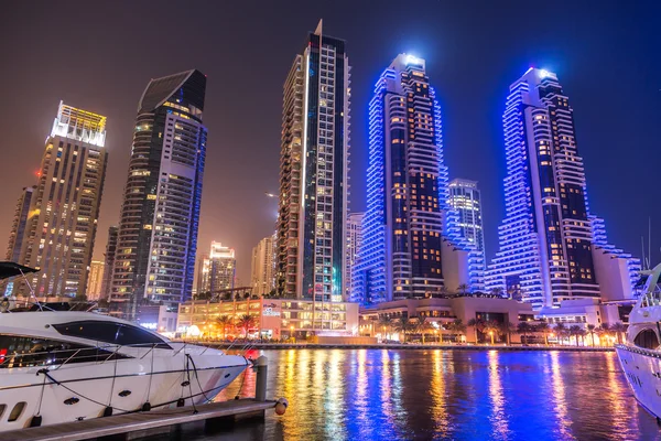 Дубай Марина міський пейзаж — стокове фото