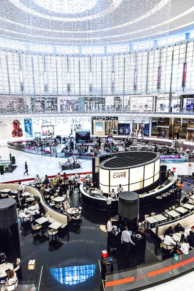 Vista interna del Dubai Mall — Foto Stock