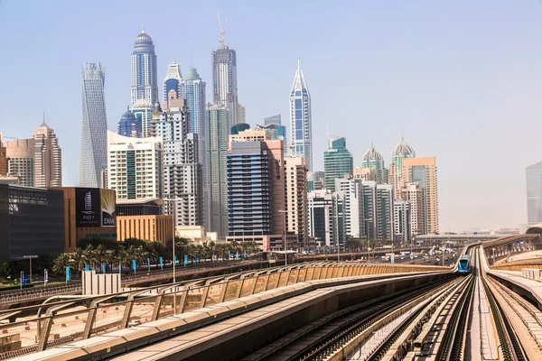 Dubai marina stazione della metropolitana — Foto Stock