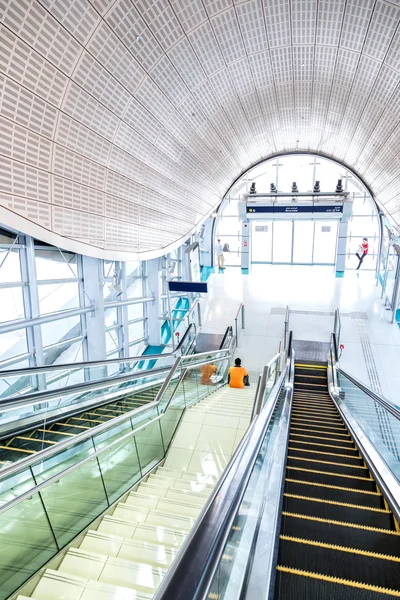 Estação de metro de Dubai — Fotografia de Stock