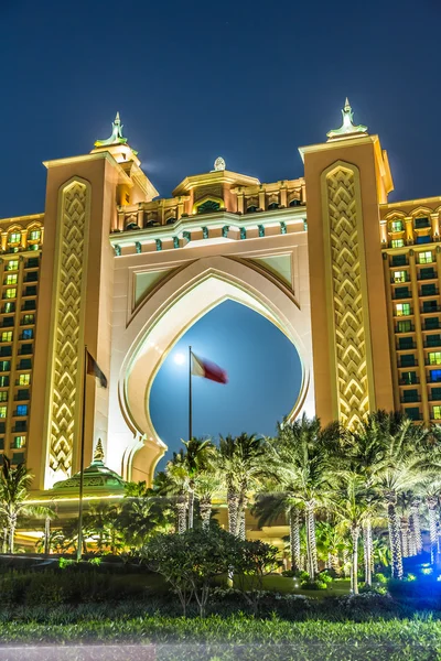 Palm hotel i dubai — Stockfoto