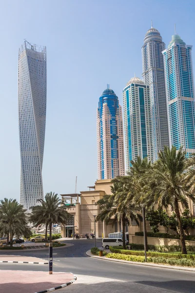 Dubai Marina Stadtbild — Stockfoto