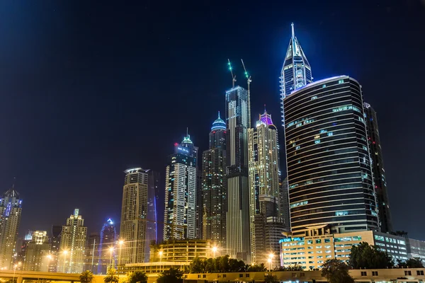 Dubai Marina paisaje urbano —  Fotos de Stock