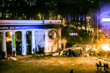 Ukrayna şiddet ortaya