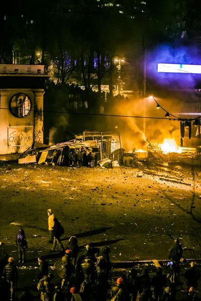 Ukrajina začne mít násilný charakter — Stock fotografie