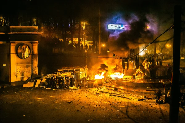 Ukraine Turns Violent — Stock Photo, Image