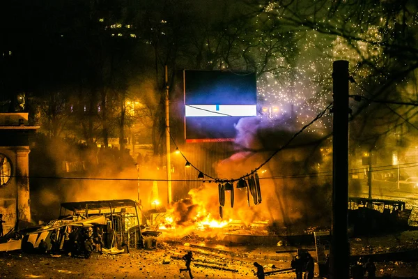 Украина становится жестокой — стоковое фото