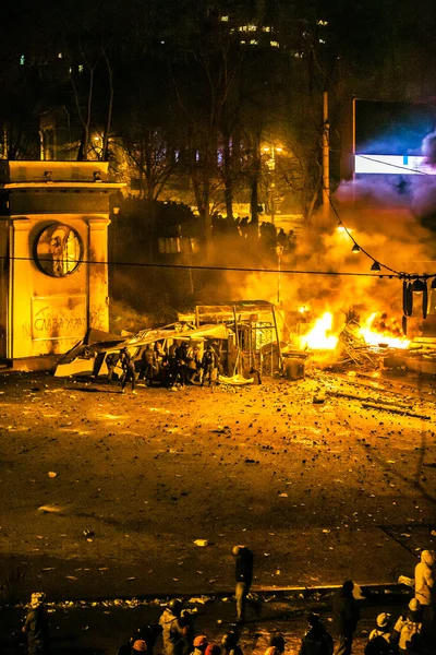 Ukraine Turns Violent — Stock Photo, Image