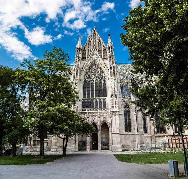 Viena, Áustria - famosa Votivkirche, Igreja Votiva — Fotografia de Stock