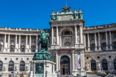 Viyana hofburg İmparatorluk Sarayı'nda gün, - Avusturya