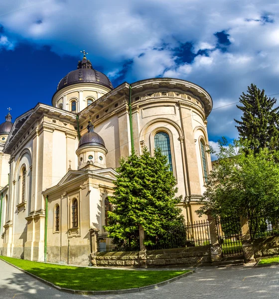 A színeváltozás, lviv templom — Stock Fotó