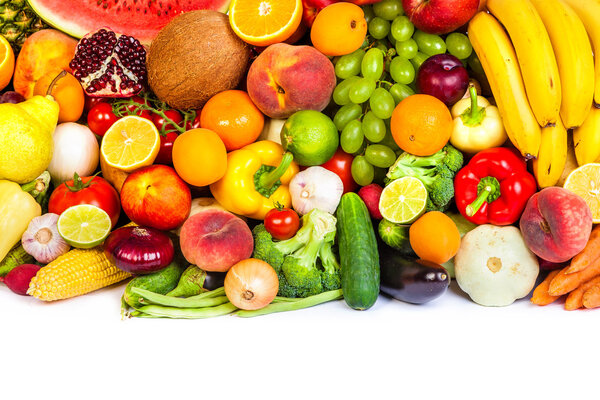 Group of fresh vegetables