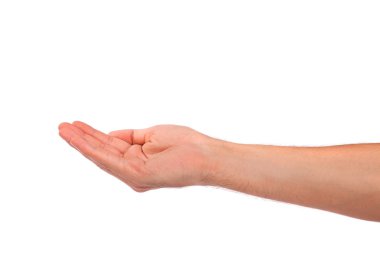 Palm el hareketi erkek el açmak