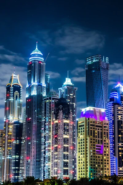 Moderní budovy v Dubaji — Stock fotografie