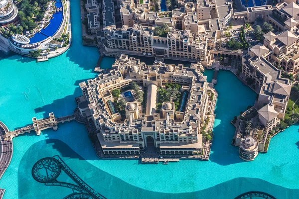 Aerial view of Downtown Dubai — Stock Photo, Image