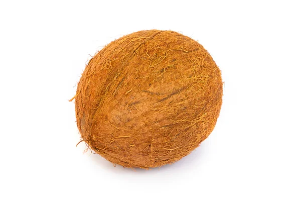 Coconut on white — Stock Photo, Image