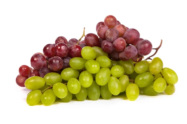 Beyaz ve kırmızı üzüm — Stok fotoğraf