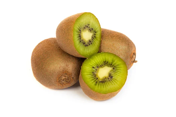 Kiwi in tweeën gesneden — Stockfoto