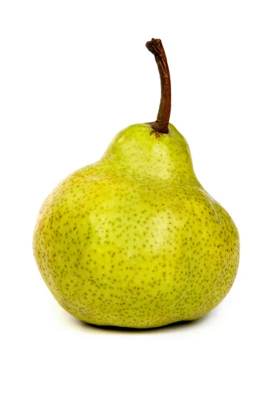 Tasty ripe green pear — Stock Photo, Image