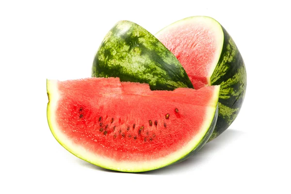 Frische reife saftige Wassermelone — Stockfoto