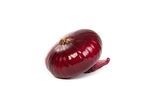 Una cebolla roja — Foto de Stock