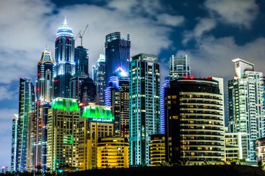 Dubai modern binalar