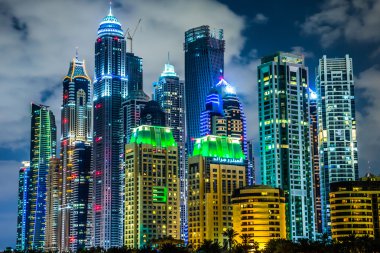 Dubai modern binalar
