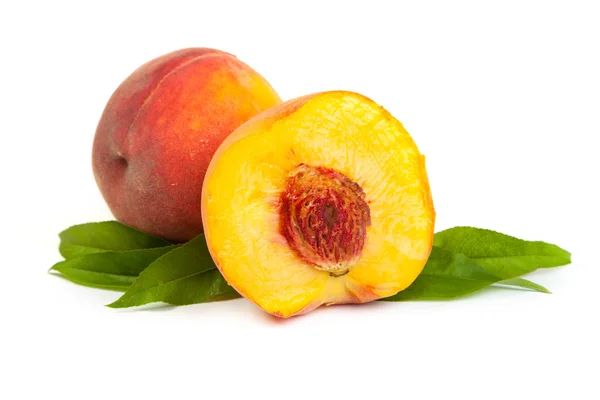 One tasty juicy peach — Stock Photo, Image