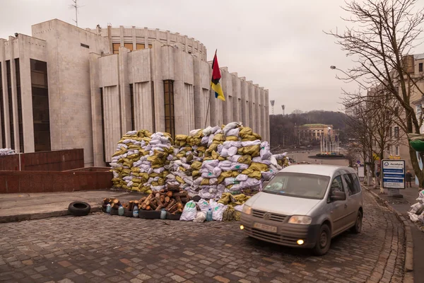 Protest Against "Dictatorship" In Ukraine Turns Violent — Stock Photo, Image