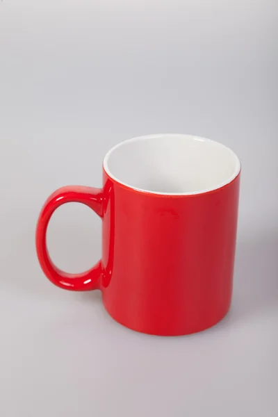 Singola tazza rossa — Foto Stock