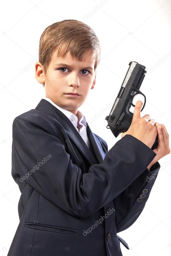 Boy with a weapon