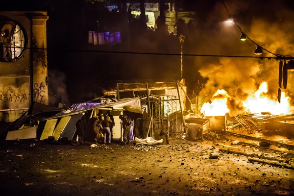 Protesti diktatuuria vastaan Ukrainassa muuttuu väkivaltaiseksi — kuvapankkivalokuva