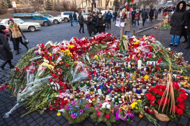 Ukraynalı devrim, euromaidan sonra hükümet f tarafından bir saldırı
