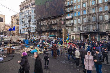 Ukraynalı devrim, euromaidan sonra hükümet f tarafından bir saldırı