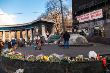 Ukraynalı devrim, euromaidan sonra hükümet f tarafından bir saldırı