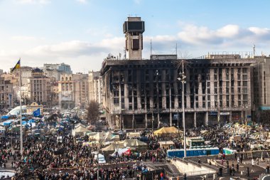 Ukraynalı devrim, euromaidan sonra hükümet f tarafından bir saldırı