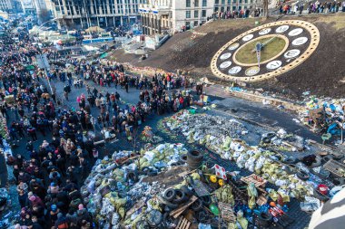 Ukraynalı devrim, euromaidan sonra hükümet f tarafından bir saldırı