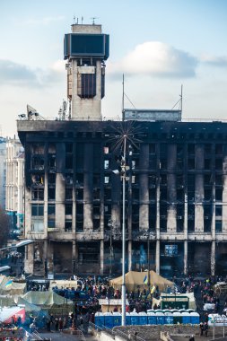 Ukraynalı devrim, euromaidan sonra hükümet f tarafından bir saldırı