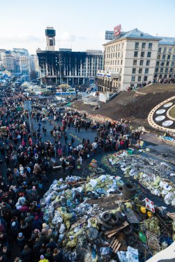 Ukraynalı devrim, euromaidan sonra hükümet f tarafından bir saldırı