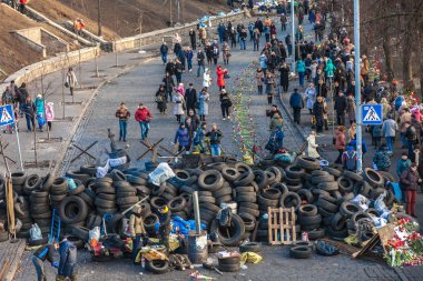 Ukraynalı devrim, euromaidan sonra hükümet f tarafından bir saldırı