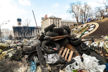 Ukraynalı devrim, euromaidan sonra hükümet f tarafından bir saldırı