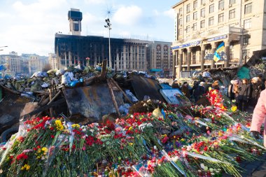 Ukraynalı devrim, euromaidan sonra hükümet f tarafından bir saldırı