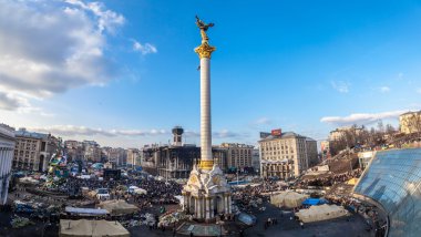 Ukraynalı devrim, euromaidan sonra hükümet f tarafından bir saldırı