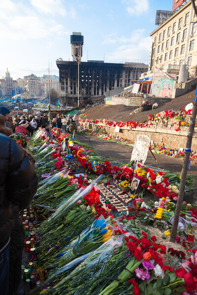 Ukrainian revolution, Euromaidan after an attack by government f