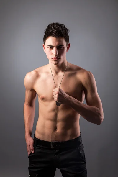 Portrait of young bodybuilder man — Stock Photo, Image